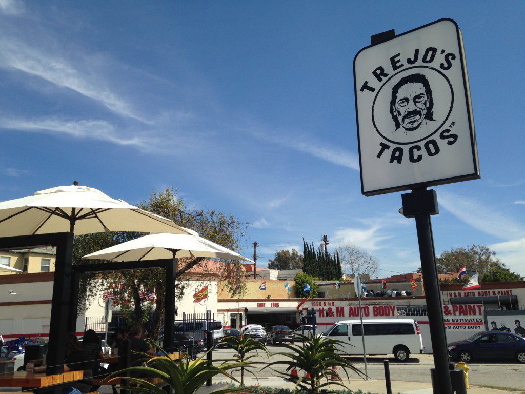 trejos tacos sign