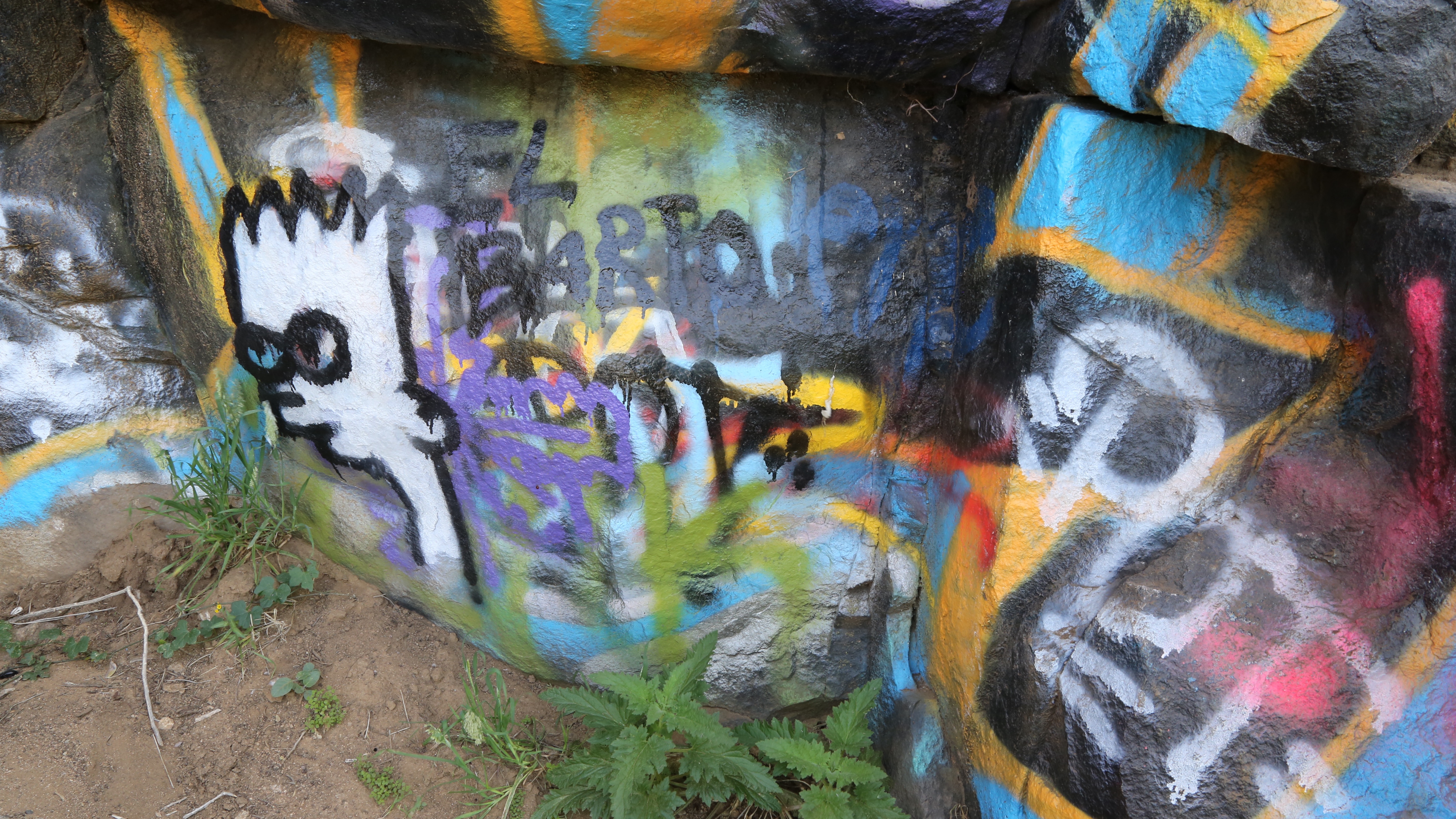 Graffiti Falls Hike California Curiosities