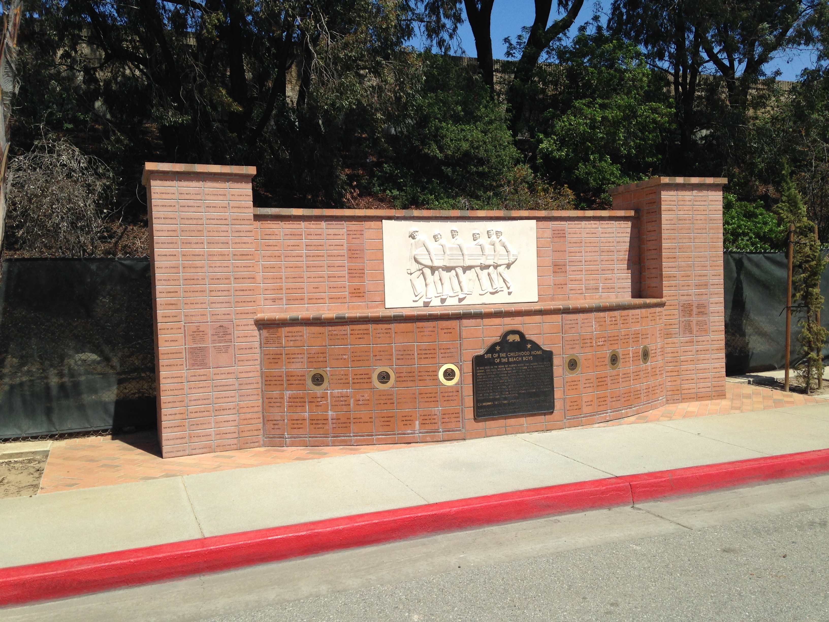 Beach Boys Historic Landmark Parking